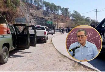 Reporte de 30 fallecidos en límites de Sinaloa y Durango es falso: Feliciano Castro