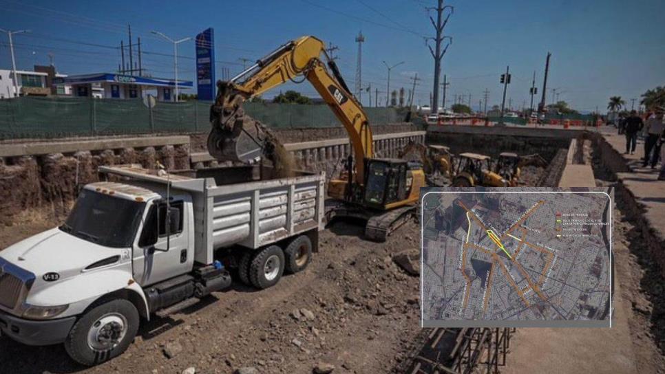 Paso Deprimido México 15 en Culiacán estará listo en diciembre de este año: Obras Públicas