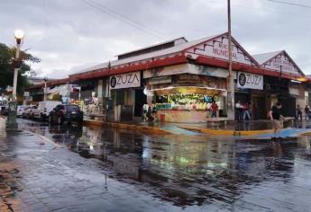 Lluvia refresca la tarde de este domingo en Mazatlán