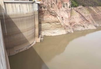 Presa Huites, la más grande de Sinaloa, en el nivel más bajo de su historia