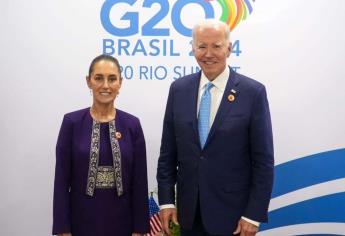 Claudia Sheinbaum y Joe Biden se reúnen en paralelo a la Cumbre de Líderes G20 en Brasil