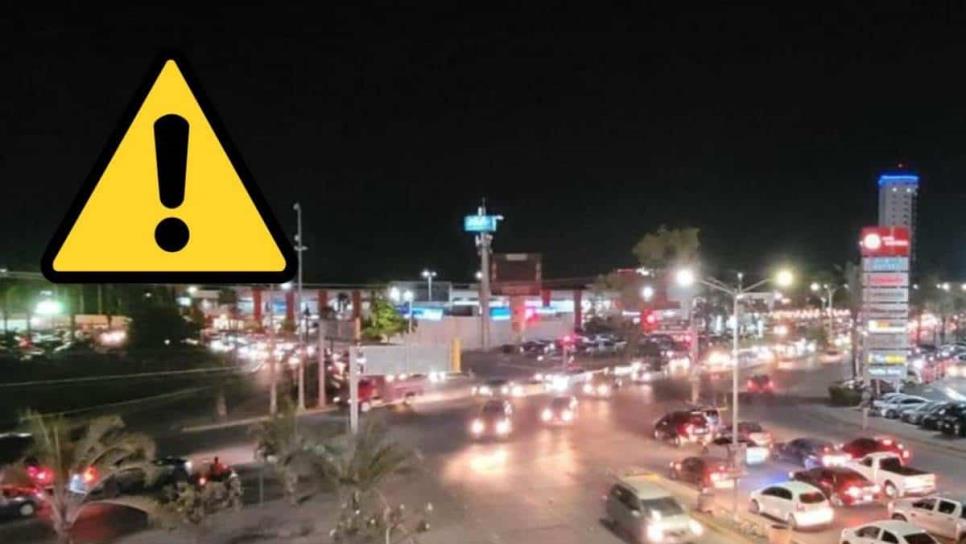 Temporada decembrina desata caos vial en Los Mochis