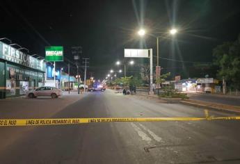 Asesinan a balazos a motociclista en persecución en Villa Satélite en Culiacán