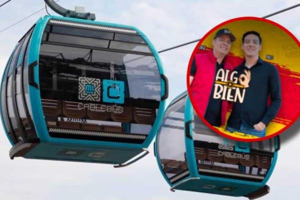 Así pasean dos sinaloenses en el Cablebús de la CDMX; toda una aventura | VIDEO