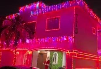 Esta es la casa más famosa de Culiacán por su hermosa decoración navideña