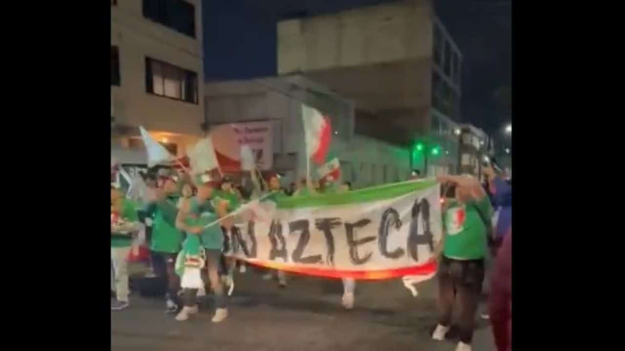 Afición como siempre apoyando a la selección mexicana previo al juego ante Honduras | VIDEO