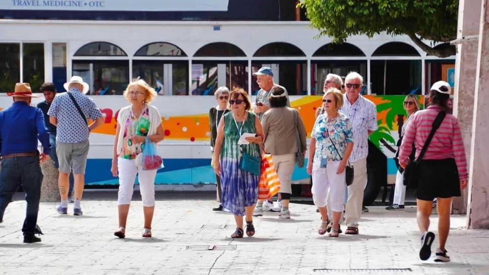 Mazatlán recibe turistas de donde el frío ya no se soporta; aquí pasarán el invierno