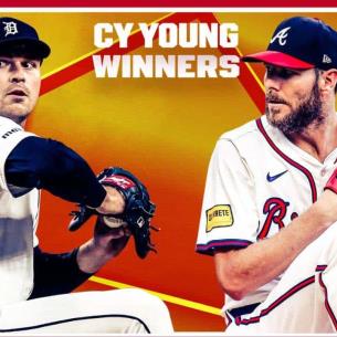 Los lanzadores Chris Sale y Tarik Skubal son premiados con el Cy Young en las Grandes Ligas