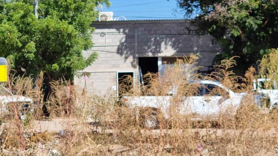 Militares aseguran una bodega en la colonia Progreso de Culiacán