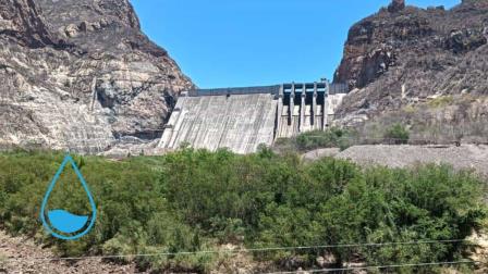 ¡Se acabó el agua! Cierran cortina de la Presa Huites en Choix