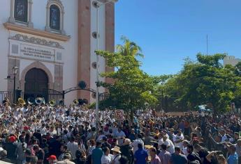 ¡Jalemos con la Banda! Más de 200 músicos tocan “El Sinaloense” en Culiacán para recaudar fondos