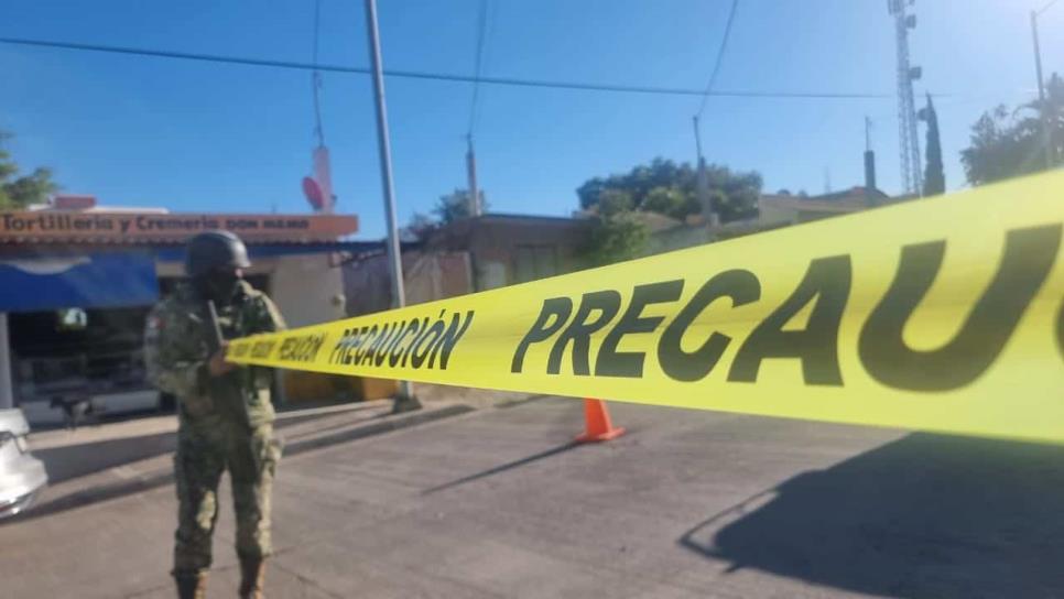 Militares aseguran un domicilio en la colonia La Libertad en Culiacán