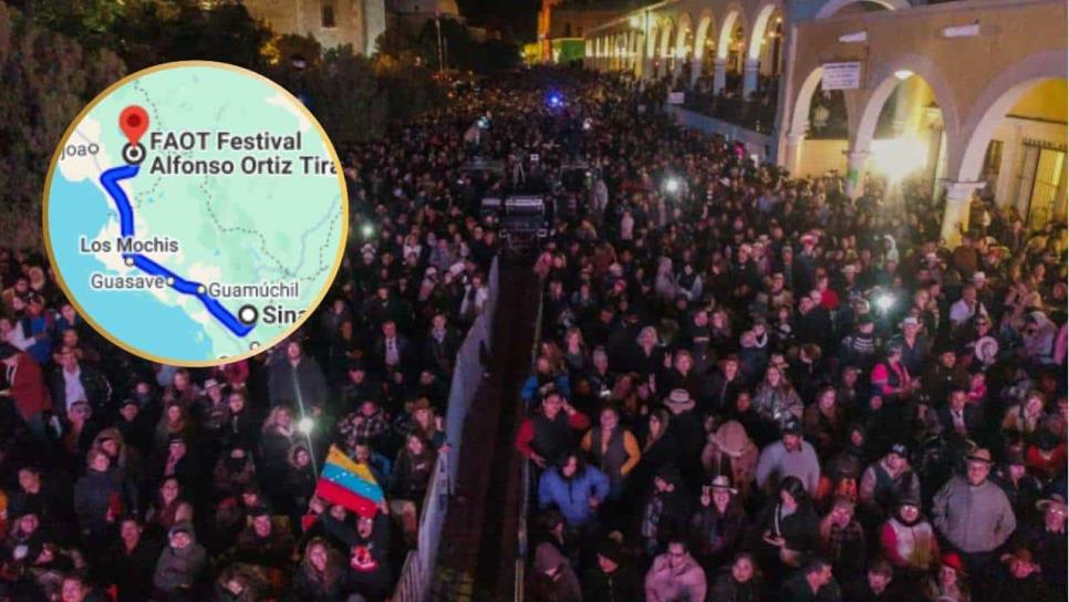 FAOT 2025: ¿Cómo llegar desde Sinaloa al festival cultural más importante de Sonora?