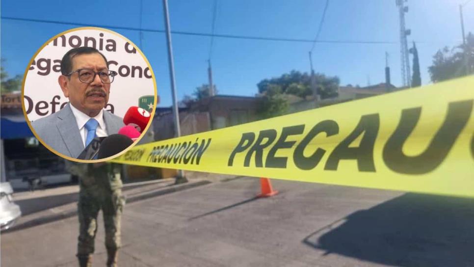 Eran 2 hombres a pie los que asesinaron a una mujer en una taquería de Culiacán