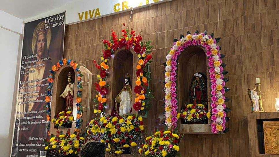 Con fe y devoción celebran al Santo Patrono Cristo Rey en El Cerro, en El Rosario