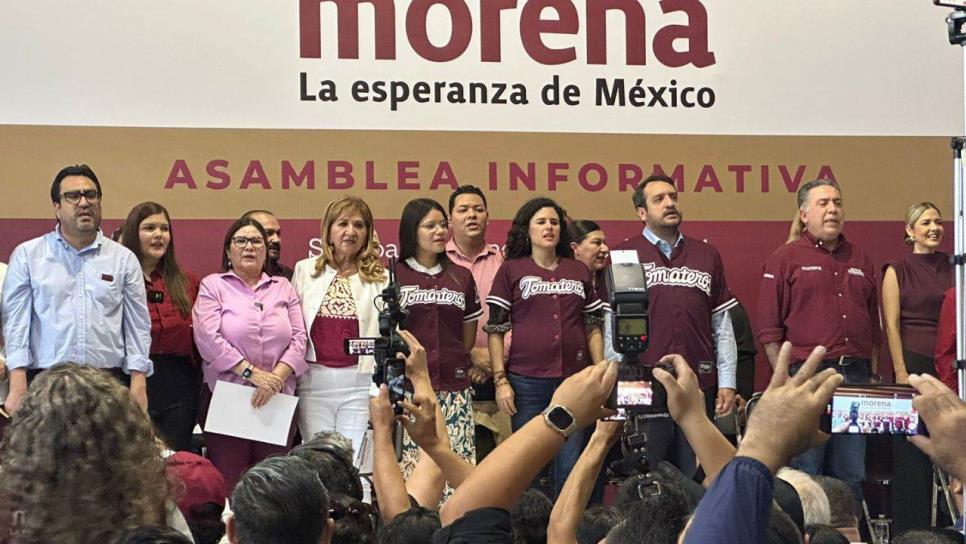 No es tiempo de tocar el tema de la gubernatura, vamos por la unidad de Morena en Sinaloa: Merary Villegas