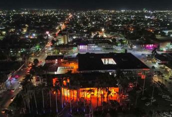 Palacio Municipal de Ahome se ilumina de color naranja para unir fuerzas contra la violencia de género