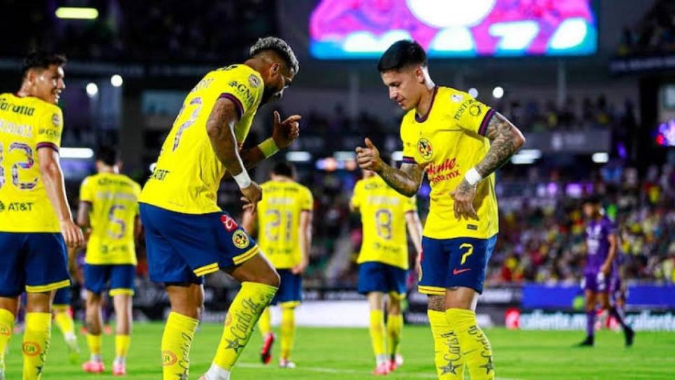 América derrota a Toluca en la ida de los Cuartos de Final