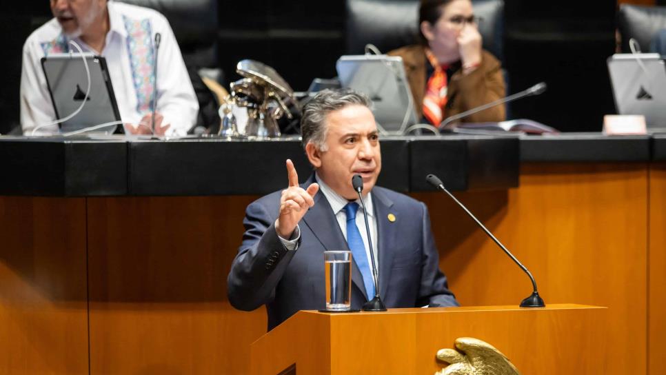 Enrique Inzunza presenta dictamen mejorar la eficacia del sistema de justicia