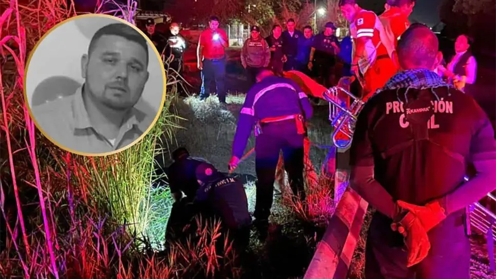 Los cuerpos de rescate en la zona del accidente. FOTOS: Ernesto Torres