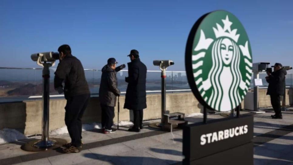 Starbucks abre sucursal en Corea del Sur, junto a la frontera con Corea del Norte