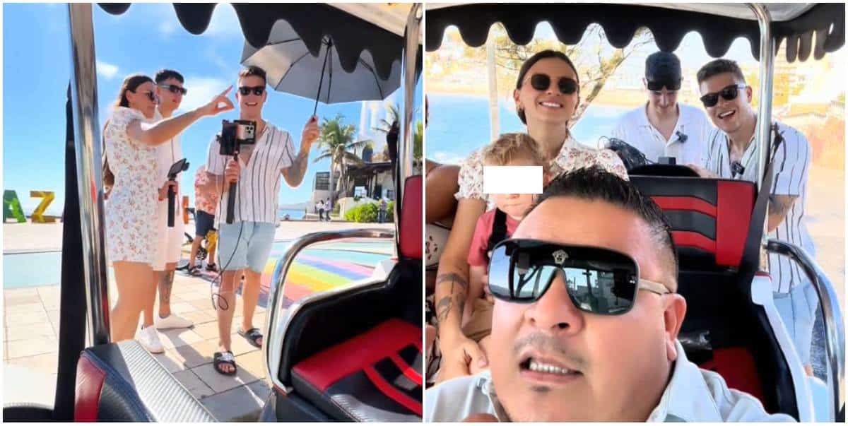 FOTO: Turistas españoles en Mazatlán.