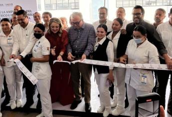 Rocha Moya inaugura ampliación del Hospital Psiquiátrico de Culiacán