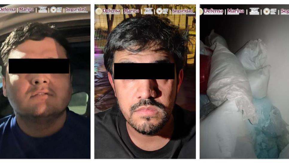 "Yo soy mi propio jefe" declaró El Tito, detenido en Los Mochis con 1.5 toneladas de pastillas de fentanilo