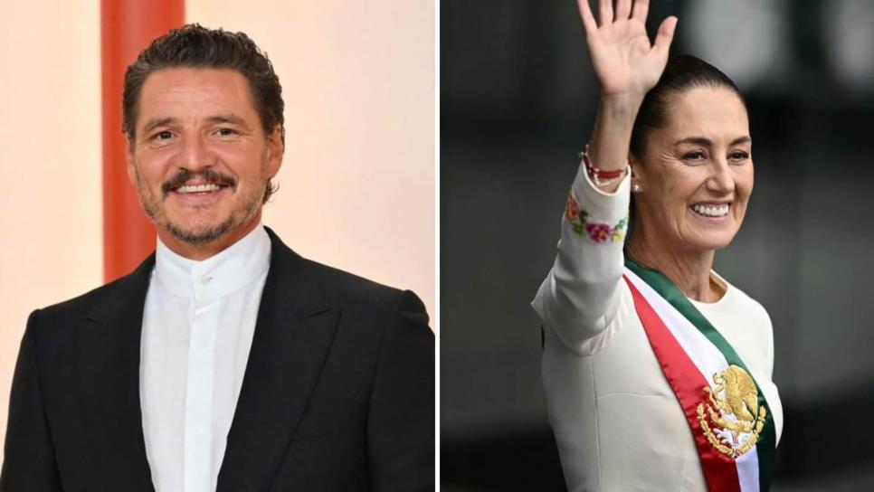 ¿Apoyo a Sheinbaum? El actor Pedro Pascal comparte video de la Presidenta de México