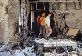 Incendio en Museo de Mazatlán deja afectación del 15% del inmueble: Protección Civil