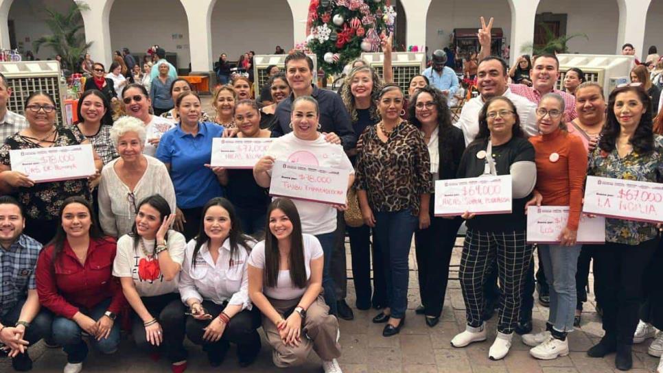 Ayuntamiento de Culiacán entrega cheques a Mujeres Emprendedores por el Bienestar