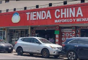 Clausuran dos tiendas chinas en Los Mochis