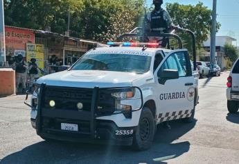 Guardia Nacional asegura tambos con químicos en la sindicatura de Costa Rica, en Culiacán