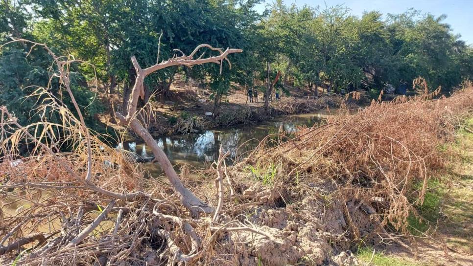 Vecinos de Las Flores de Culiacán localizan a una persona sin vida en el canal Cañero