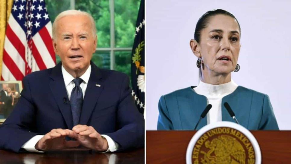 Joe Biden agradece a Claudia Sheinbaum por el decomiso histórico de fentanilo en Sinaloa