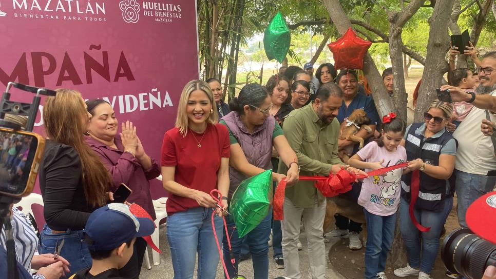 En Mazatlán inicia la campaña Huellitas del bienestar para fomentar la adopción de mascotas