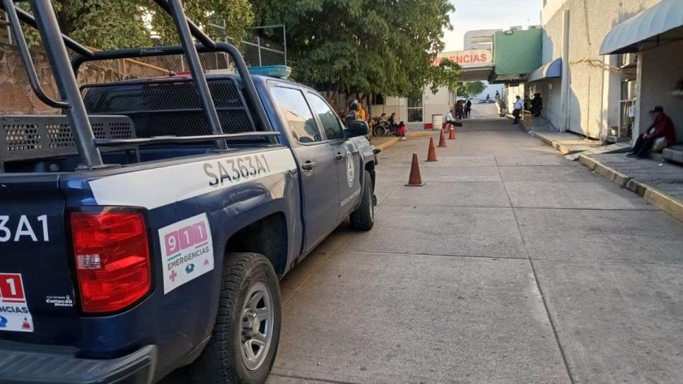 Albañil muere en el Hospital General tras sufrir accidente en construcción en Culiacán