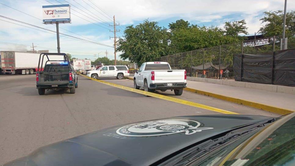 Camioneta abandonada era de escolta asesinado afuera de supermercado en Culiacán