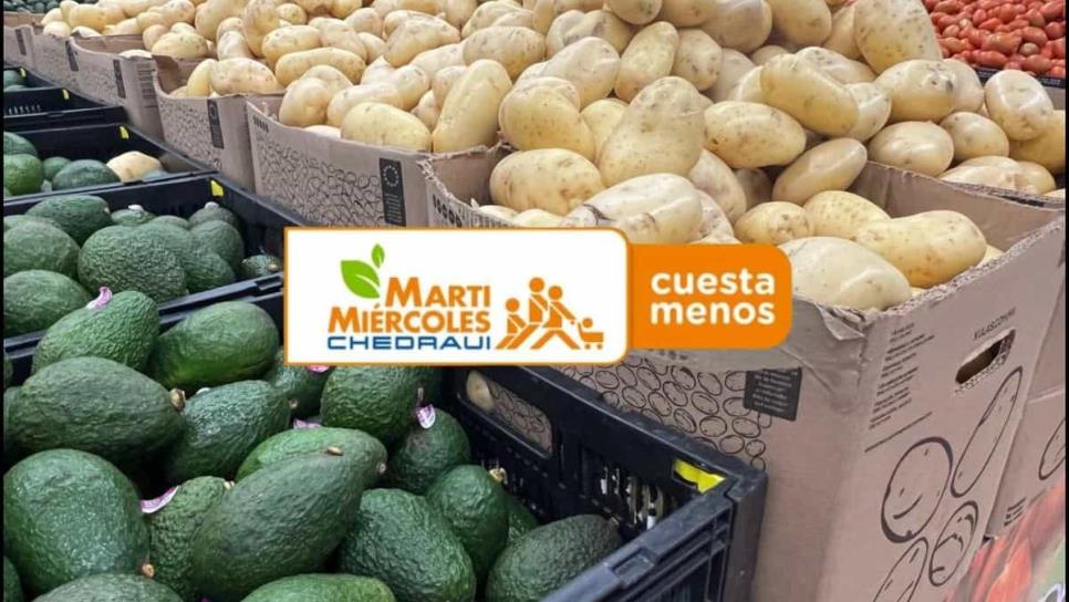 Marti-miércoles Chedraui: ofertas del 10 y 11 de diciembre en frutas y verduras