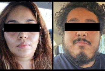 Detienen a Paúl y Karla por detonar explosivos, organizar bloqueos y enfrentamientos, en Culiacán