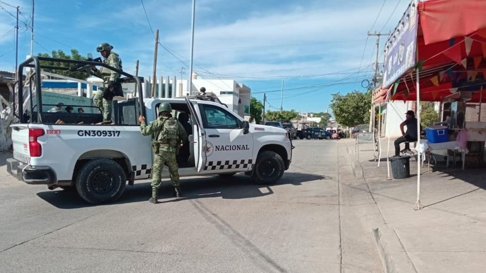 Militares rescatan a 3 personas secuestradas en la colonia López Mateos, Culiacán