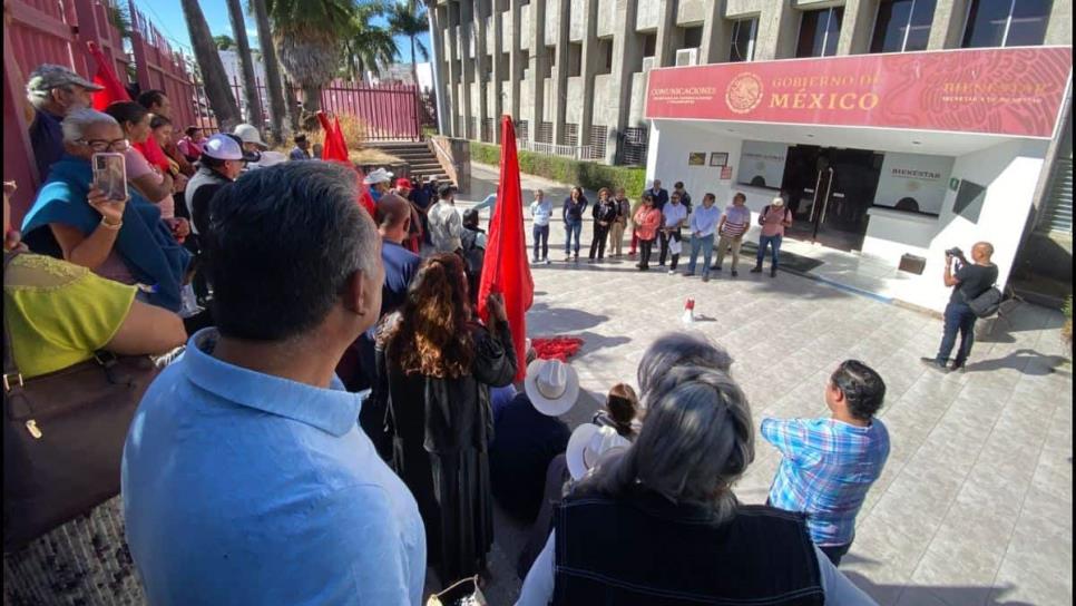 Campesinos de Sinaloa protestan por eliminación del Procampo: "Ni para los buñuelos tendremos"