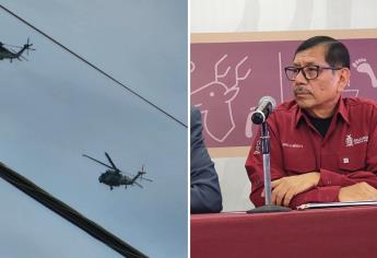 Sobrevuelo de helicópteros en Culiacán se debió a enfrentamiento en Tepuche: Mérida Sánchez.