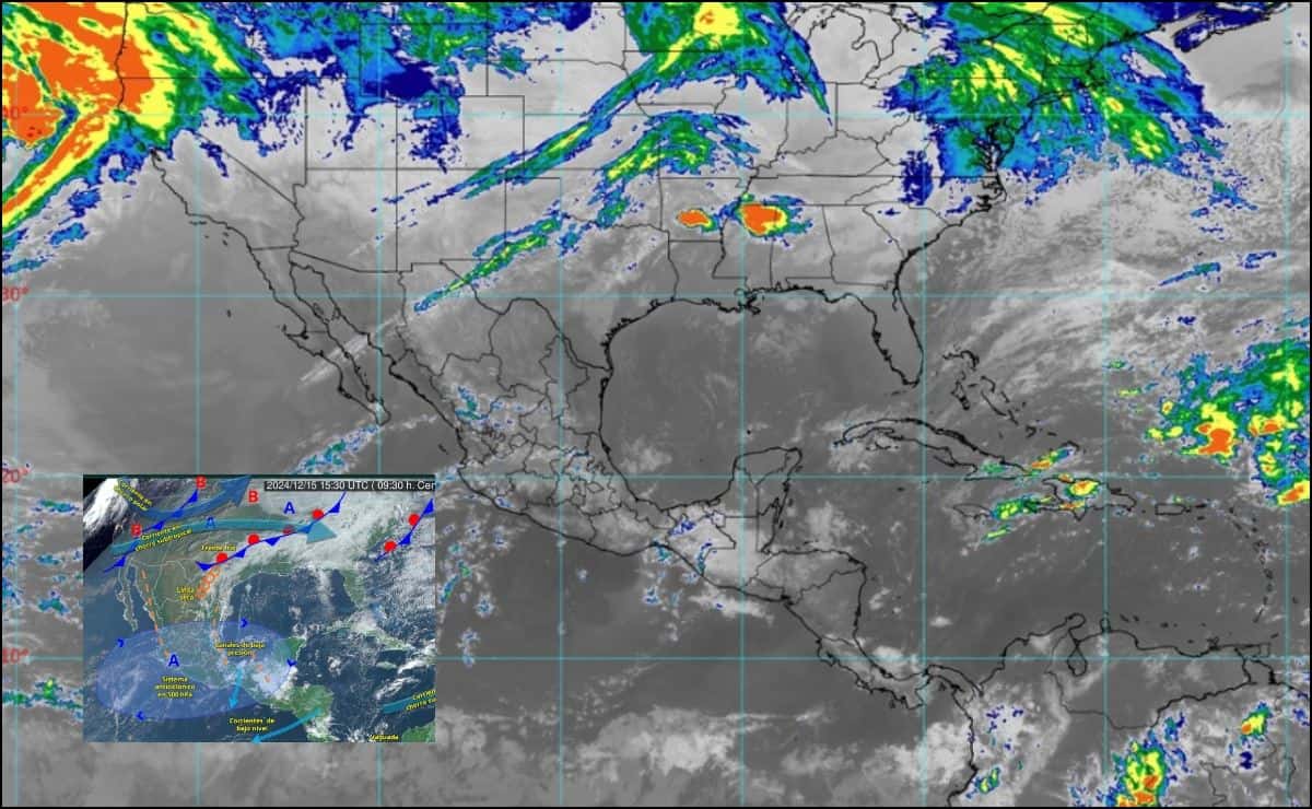 Frente Frío 15 trae lluvias y clima bajo cero ¿Y en Sinaloa? Pronóstico del 16 al 19 de diciembre 2024
