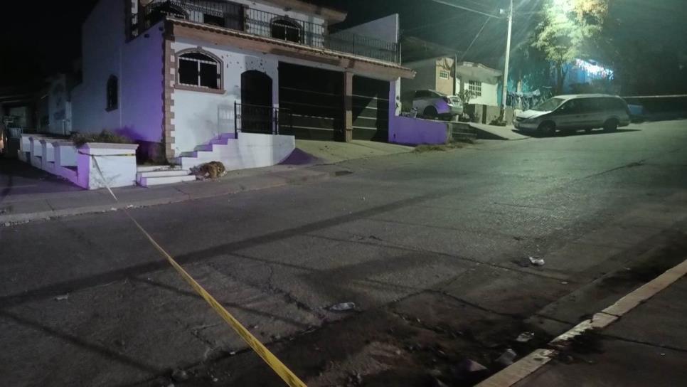 Atacan a balazos un domicilio en la colonia Lázaro Cárdenas, en Culiacán