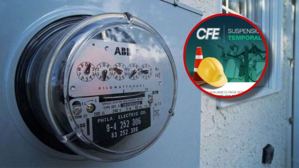 CFE: estos poblados de Culiacán se quedarán sin luz este 18 de diciembre por esta razón