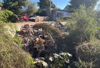 Basura en canales de Ahome, un cuento de nunca acabar