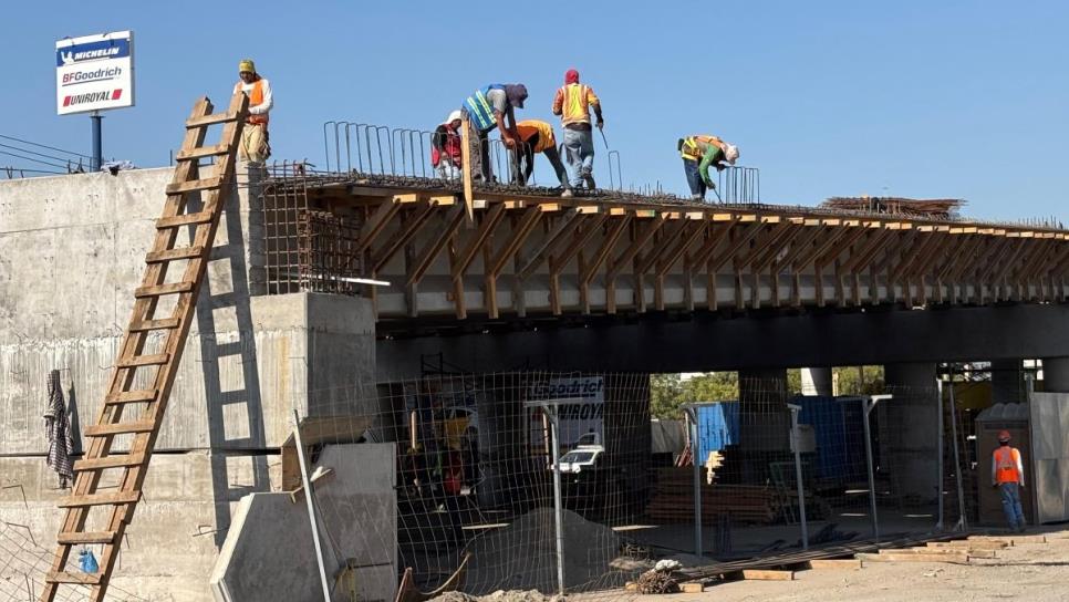 Así va el avance del puente de la Colosio en Mazatlán; ¿Cuándo se entrega esta obra?