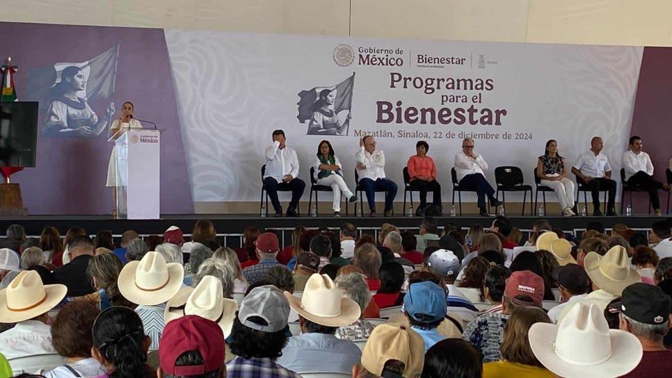 Sinaloa recibe 26 mil millones de pesos en Programas para el Bienestar