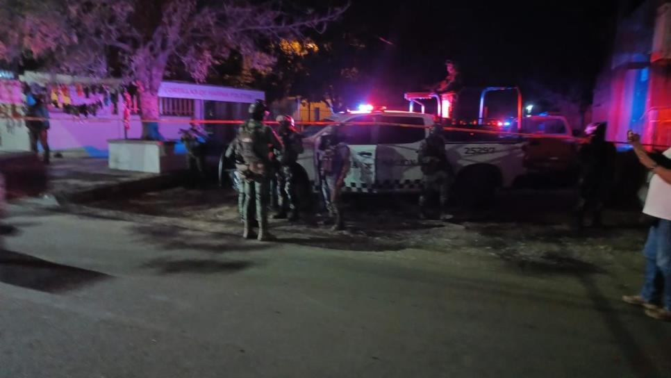 Militares detienen a un hombre durante persecución y balacera en la colonia Amistad en Culiacán